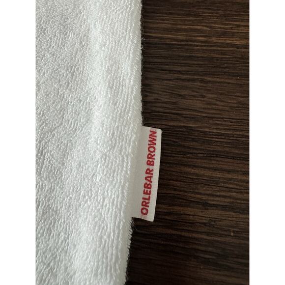 Orlebar Brown Terry Polo Shirt Men’s XXLarge White Pool Short Sleeve - Picture 2 of 10